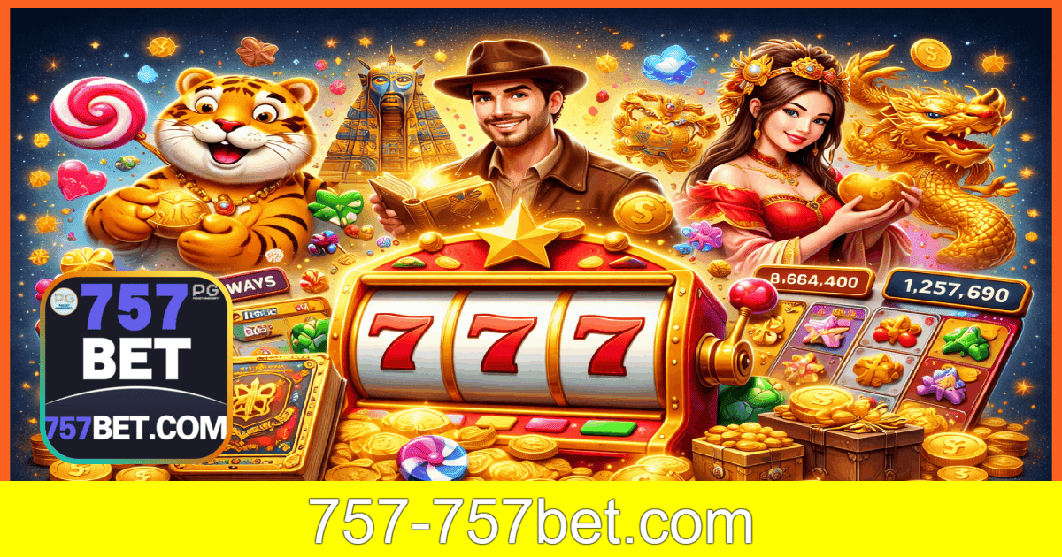 Slots 757BET Brasil 2026 com RTP alto, jackpots e grandes prêmios em plataforma segura