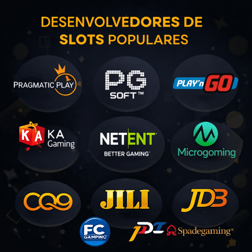 Parceiros desenvolvedores de jogos slots da 757BET no Brasil